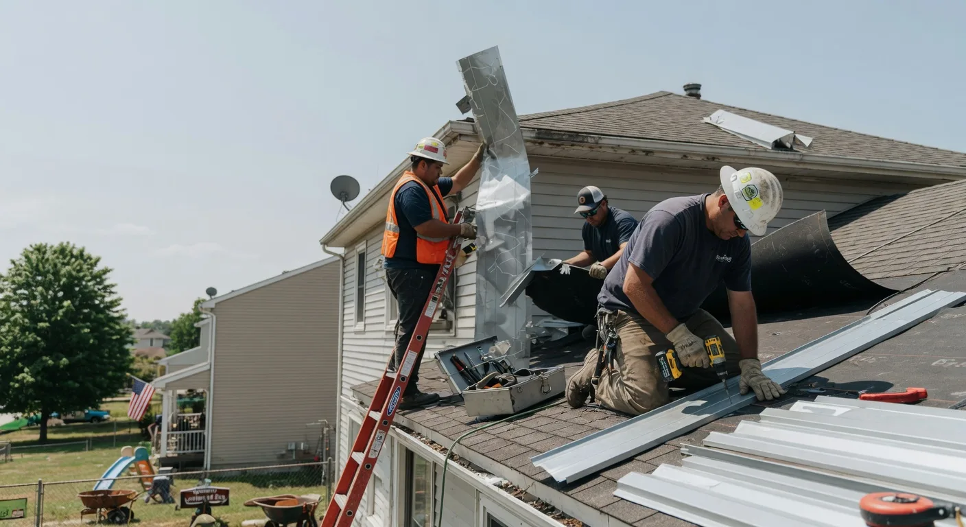 Metal Roofing Installation in Westerville, NE near me
